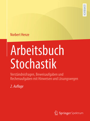 cover image of Arbeitsbuch Stochastik